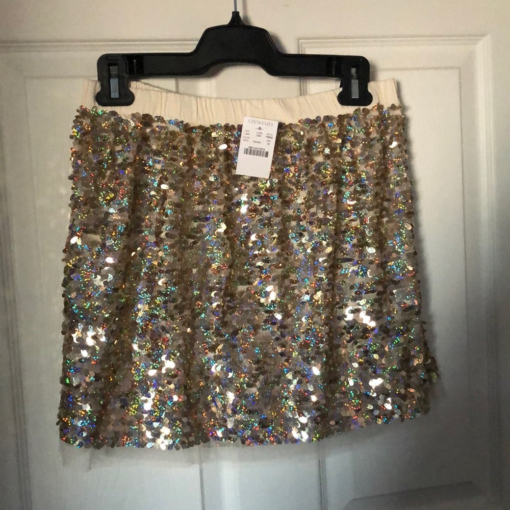 J.Crew crewcuts sparkle skirt!